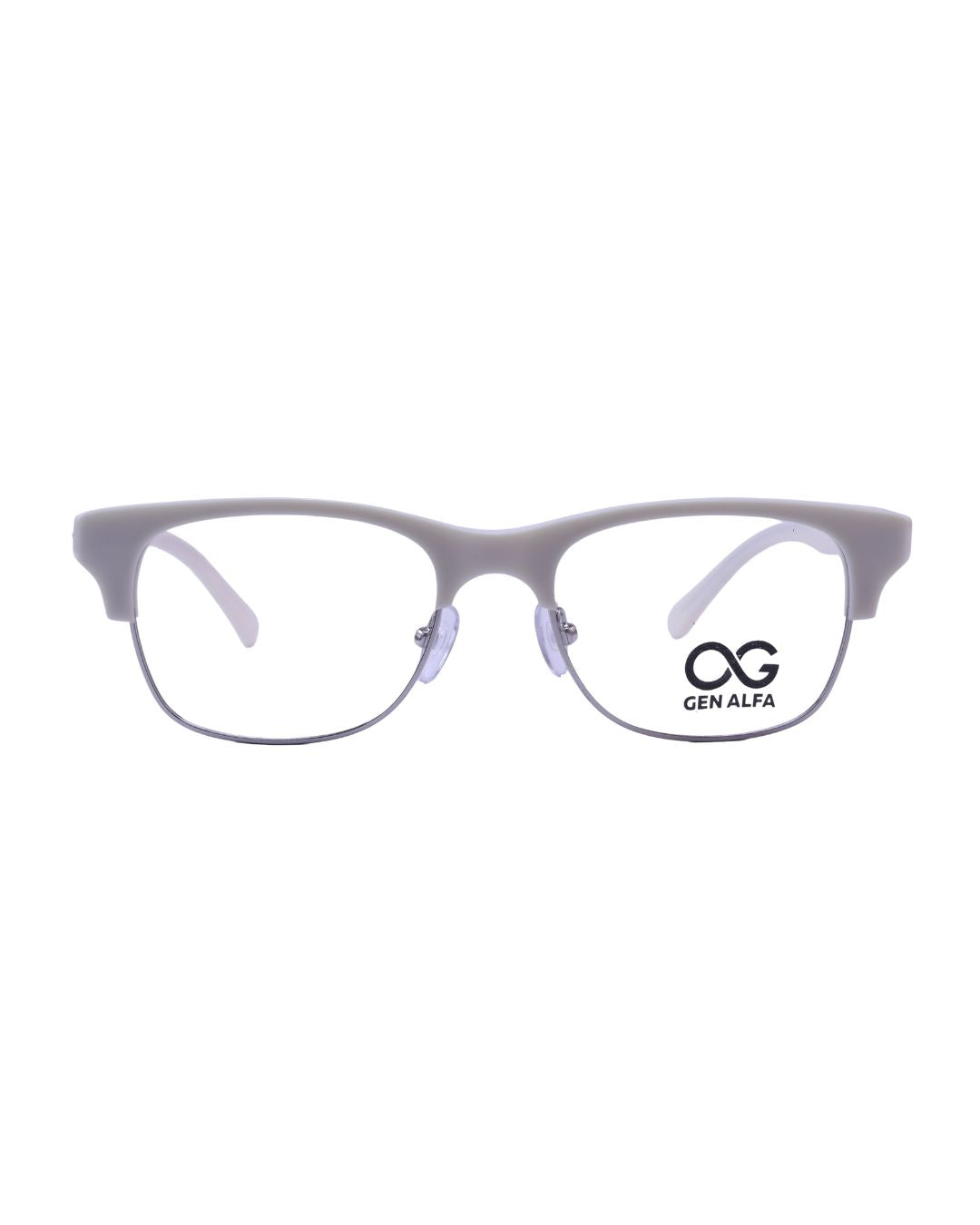 GEN ALFA IvoryVision Half Rim Eyeglass Frame