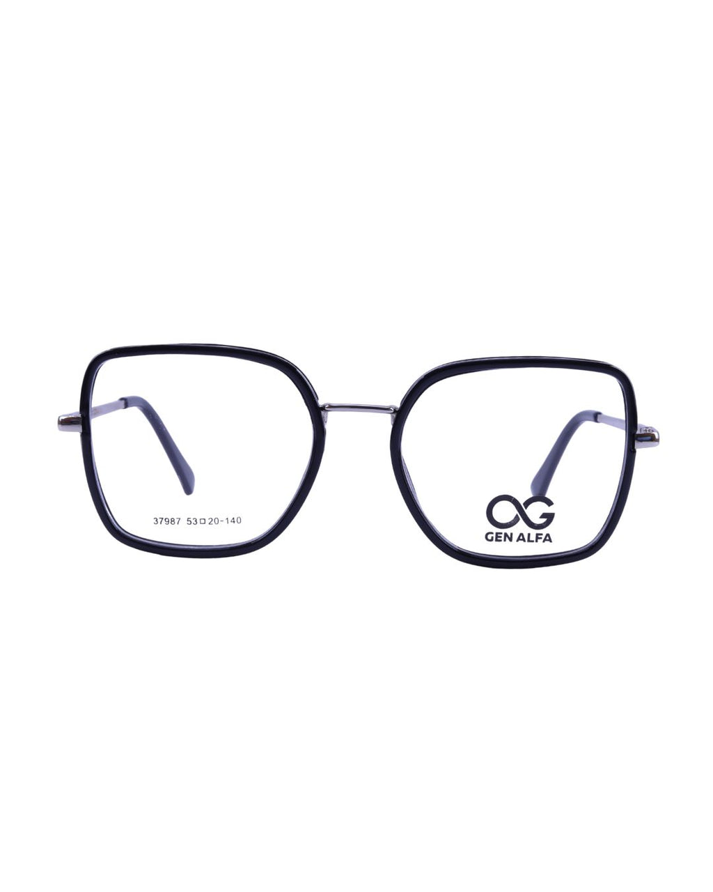GEN ALFA NoirFlex Prime Unisex Square Eyeglass Frame