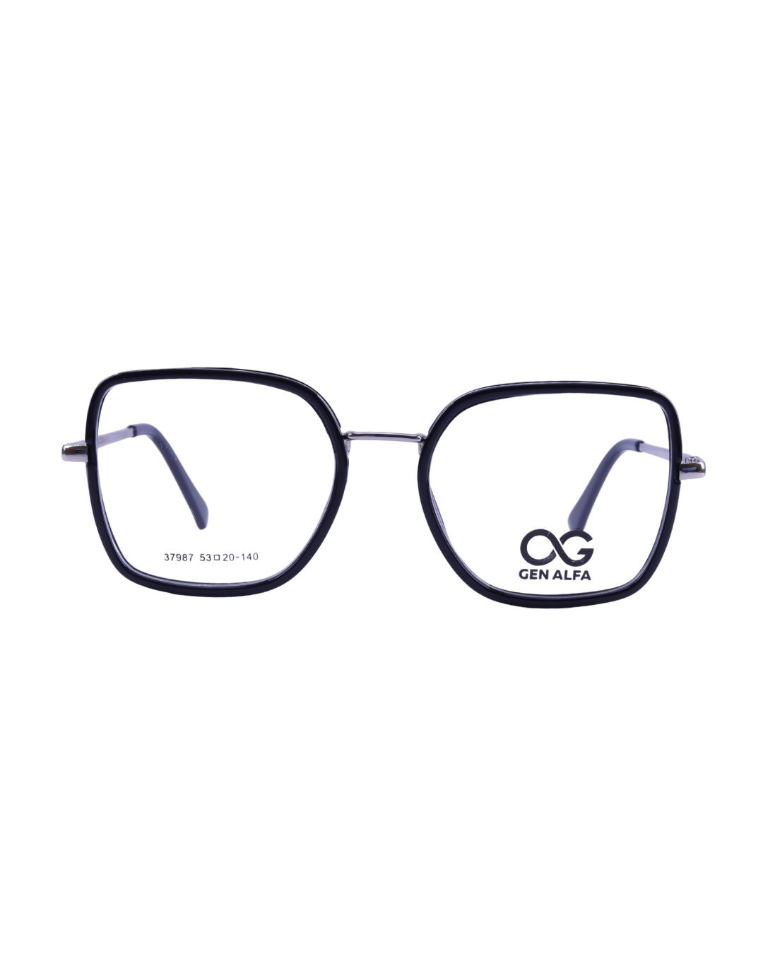 GEN ALFA NoirFlex Prime Unisex Square Eyeglass Frame