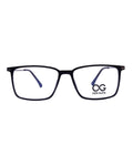 GEN ALFA VisionPro Black Square Eyeglass Frame