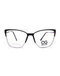 GEN ALFA Monarch Black-Gold Men’s Square Eyeglass Frame