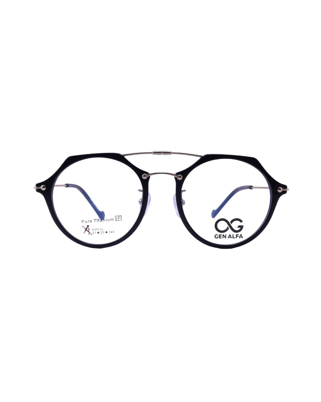 GEN ALFA HexaLite Titanium Unisex Eyeglass Frame