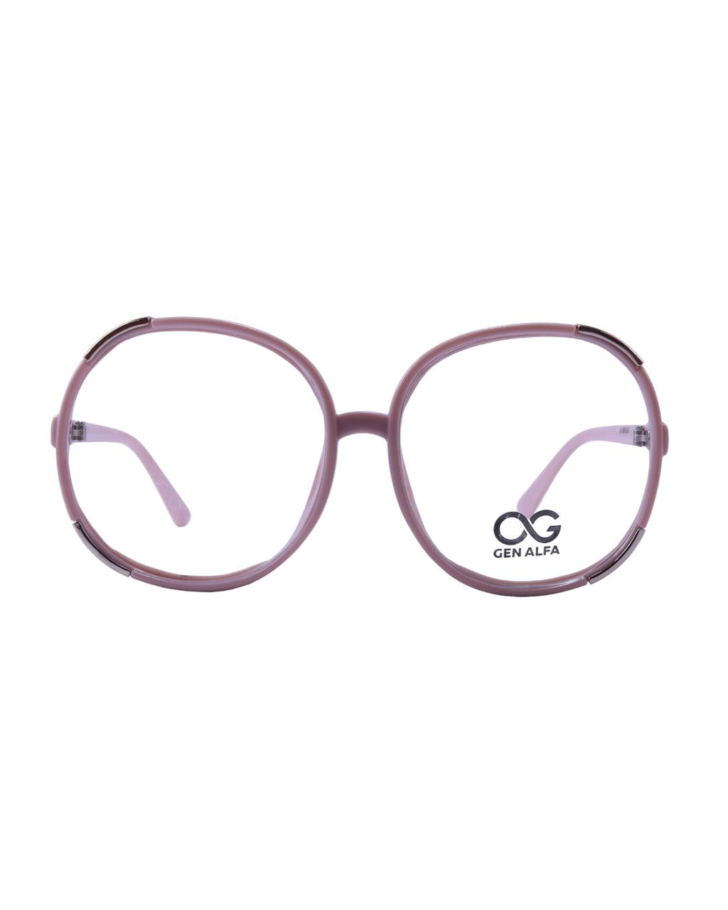 GEN ALFA BlushAura Oversized Women’s Round Eyeglass Frame