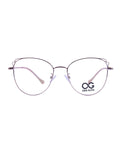 GEN ALFA AuraLite RoseGold Women’s Metal Round Spectacle Frame
