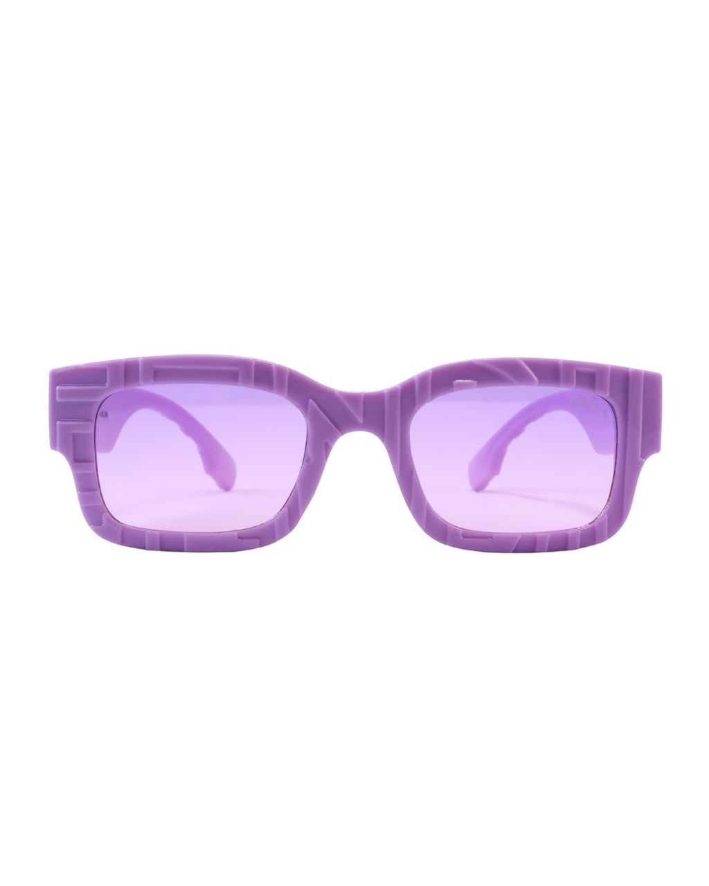 GEN ALFA FrostMaze Textured Sunglasses – UV400 Protection | Black