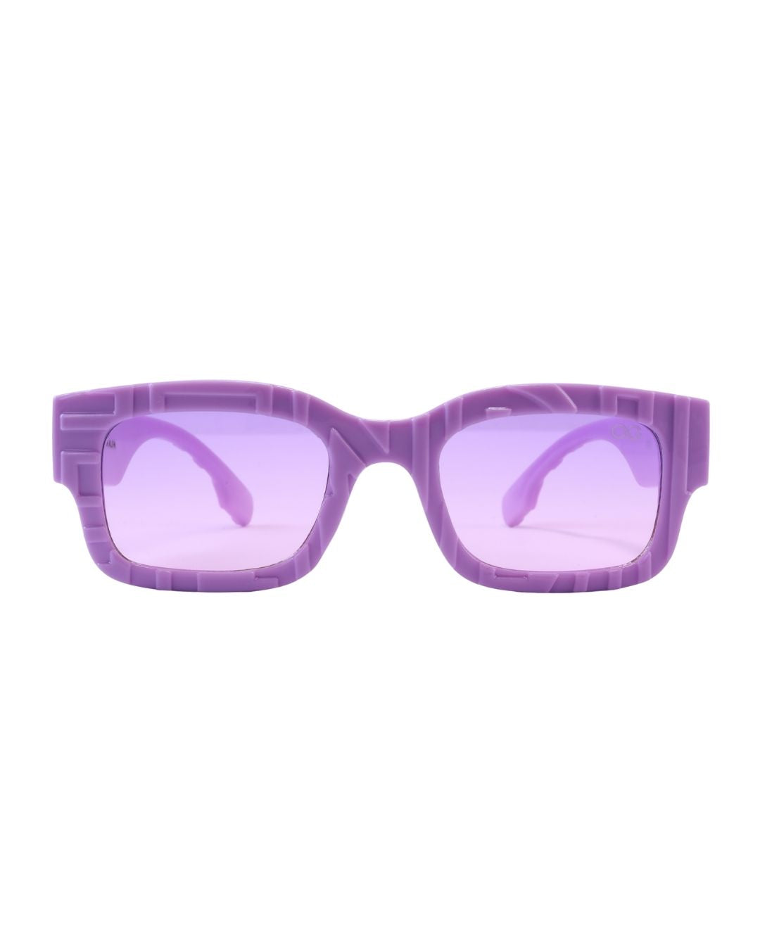 GEN ALFA FrostMaze Textured Sunglasses – UV400 Protection | Black