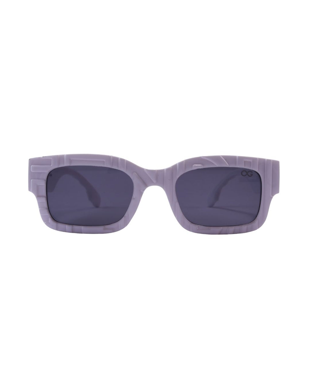 GEN ALFA FrostMaze Textured Sunglasses – UV400 Protection | Black