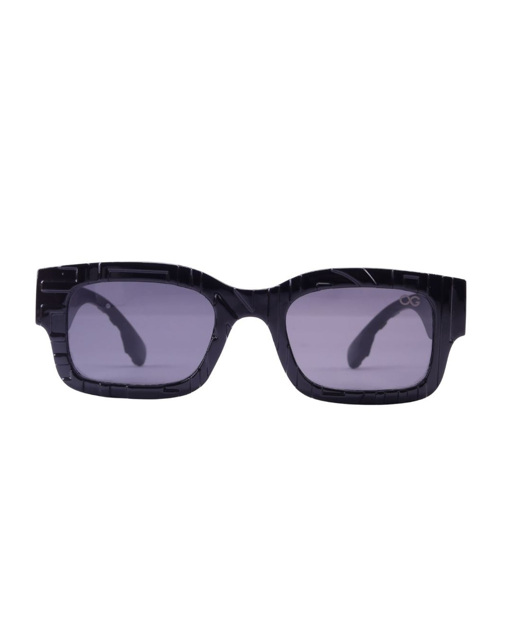 GEN ALFA FrostMaze Textured Sunglasses – UV400 Protection | Black