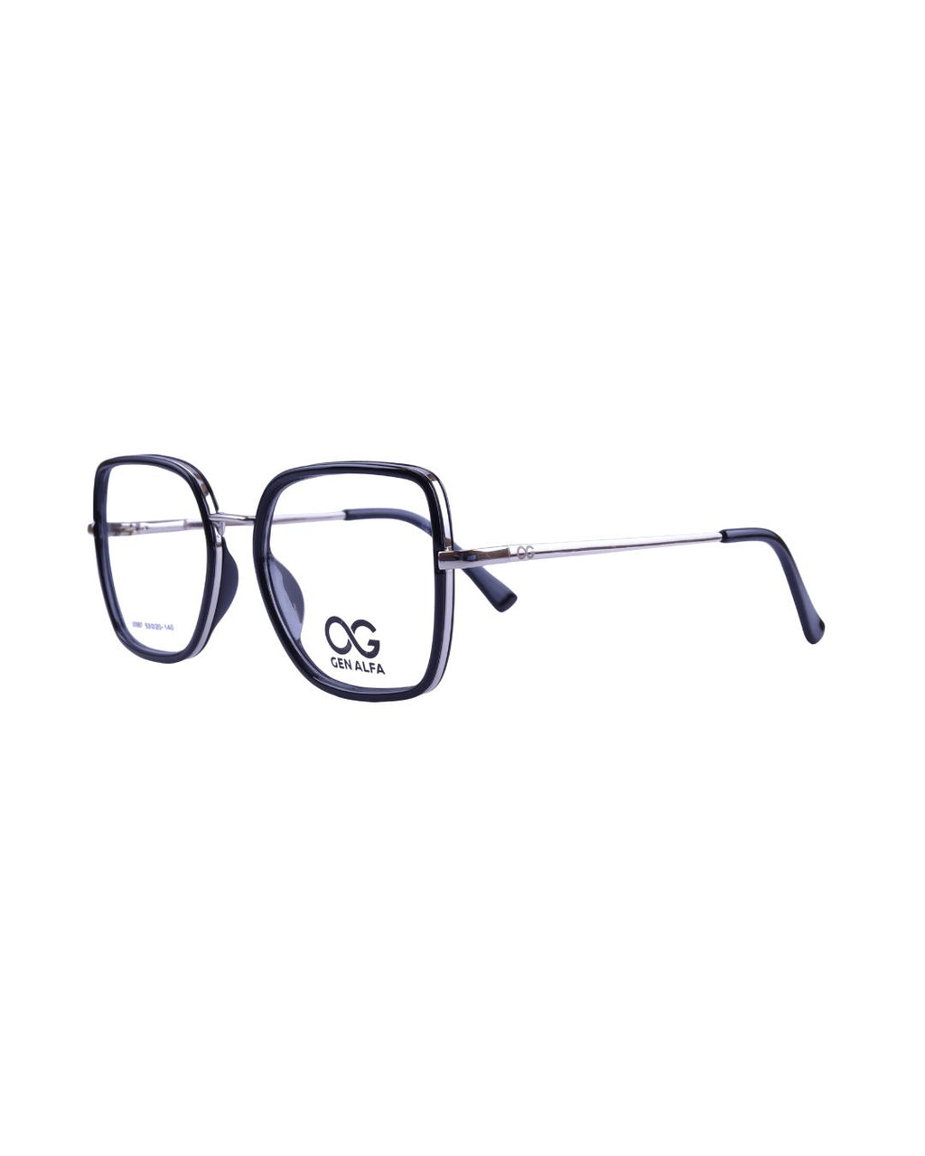 GEN ALFA NoirFlex Prime Unisex Square Eyeglass Frame