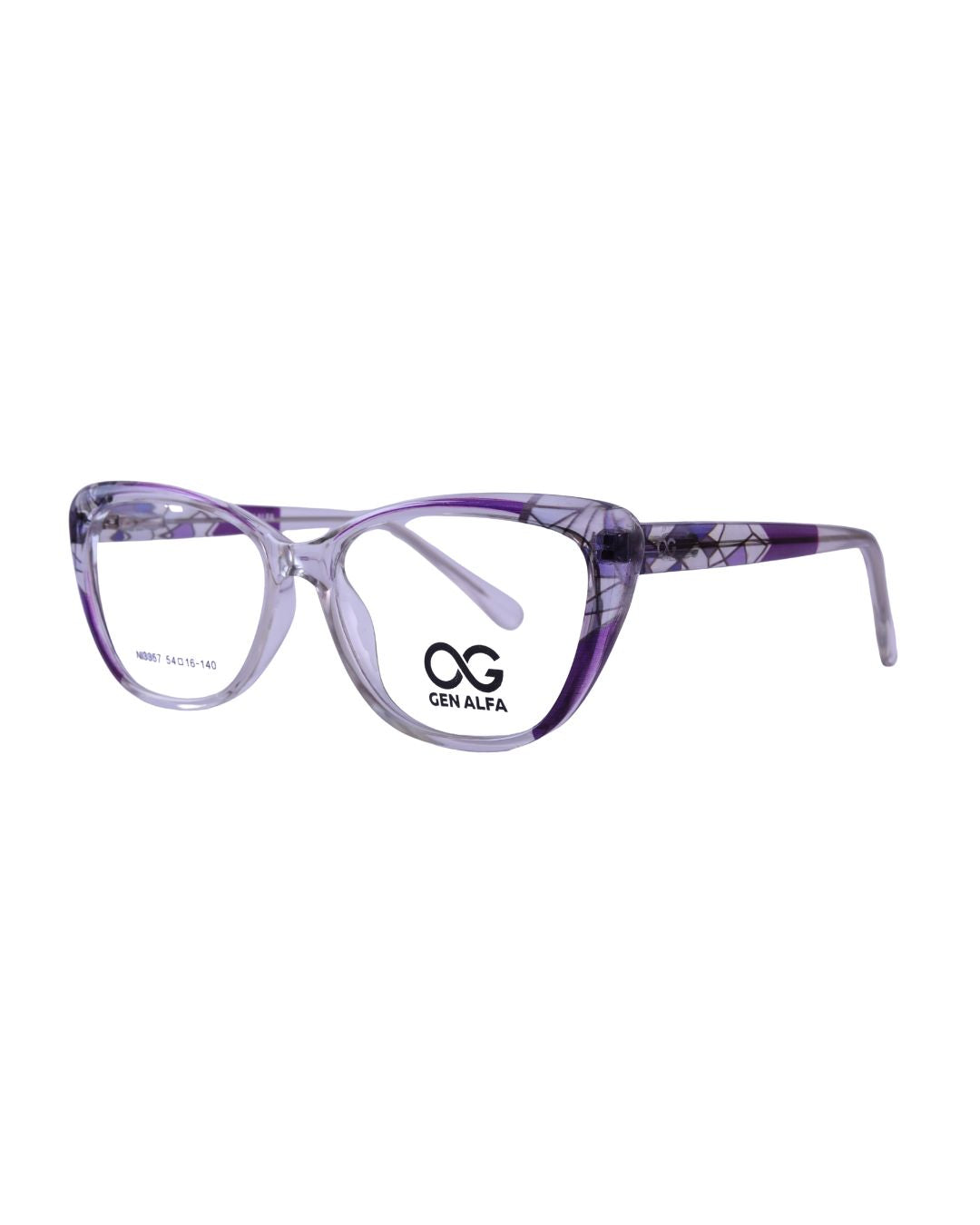 GEN ALFA Aurora Violet Women’s Cat-Eye Eyeglass Frame