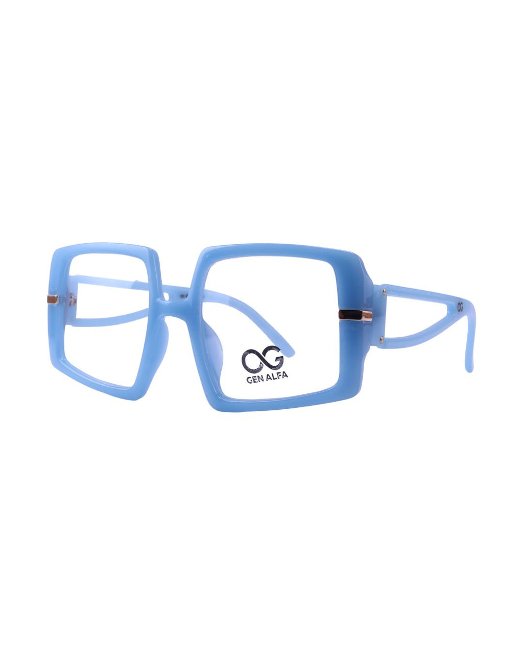 GEN ALFA Sky Luxe Blue Oversized Women’s Eyeglass Frame