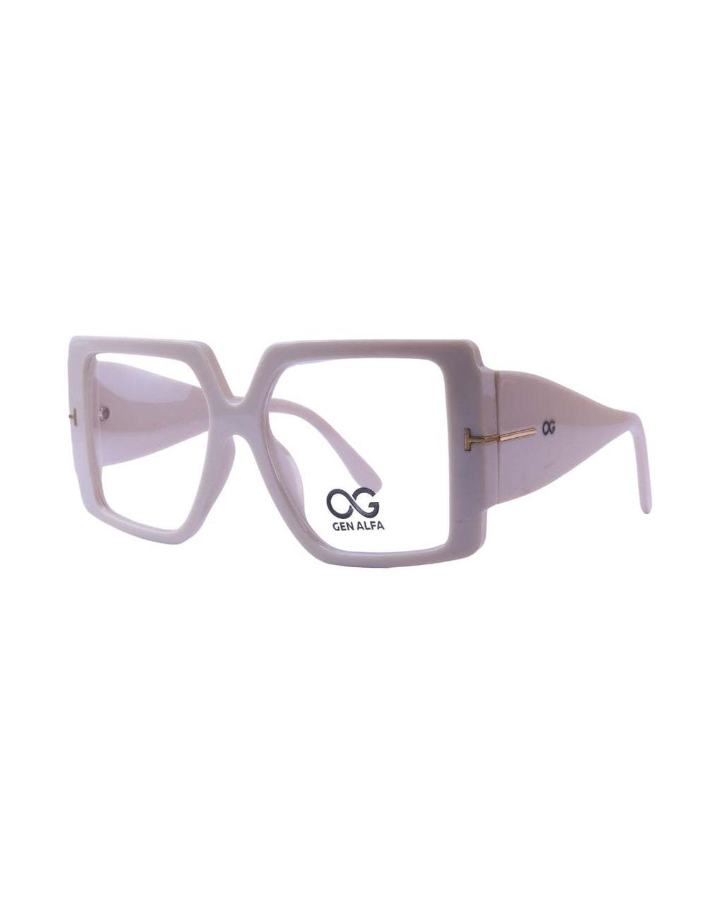 GEN ALFA Ivory Muse Oversized Women’s Eyeglass Frame
