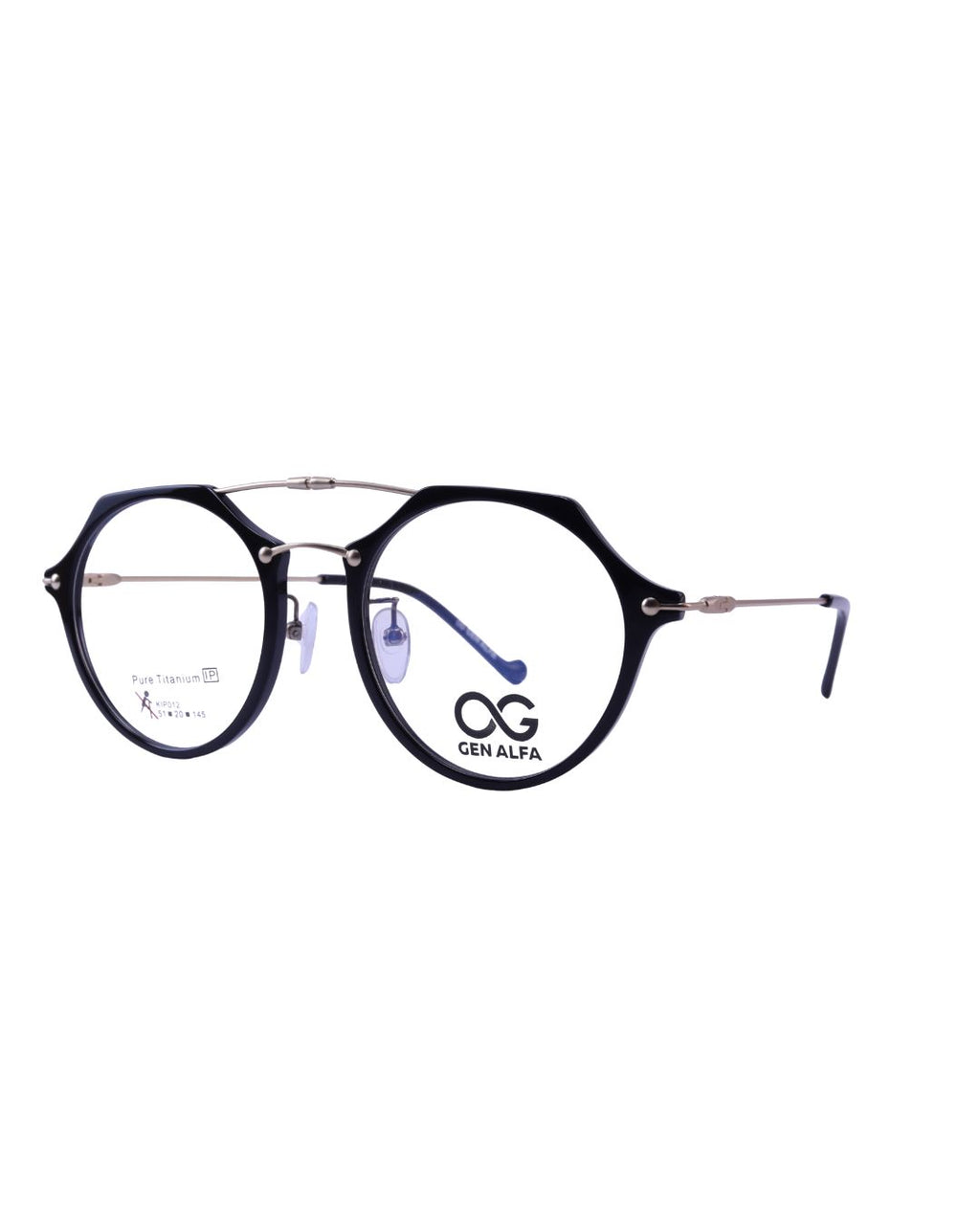 GEN ALFA HexaLite Titanium Unisex Eyeglass Frame