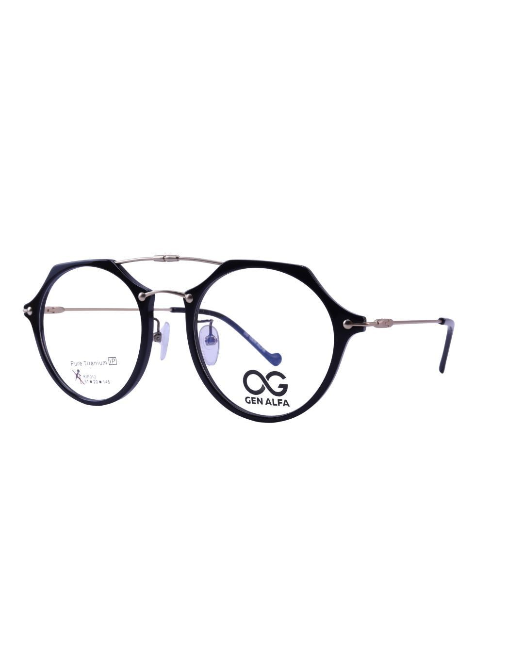 GEN ALFA HexaLite Titanium Unisex Eyeglass Frame