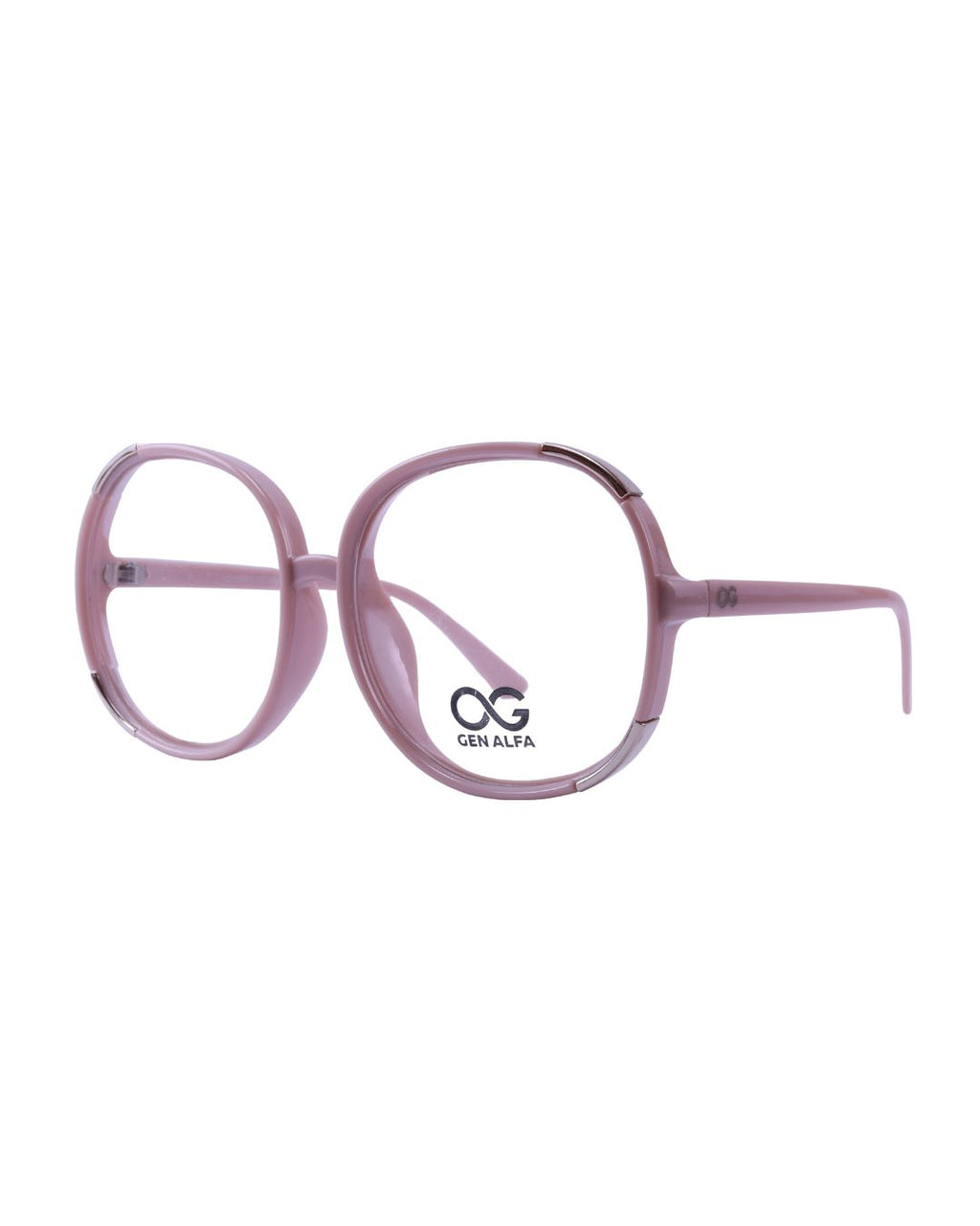 GEN ALFA BlushAura Oversized Women’s Round Eyeglass Frame
