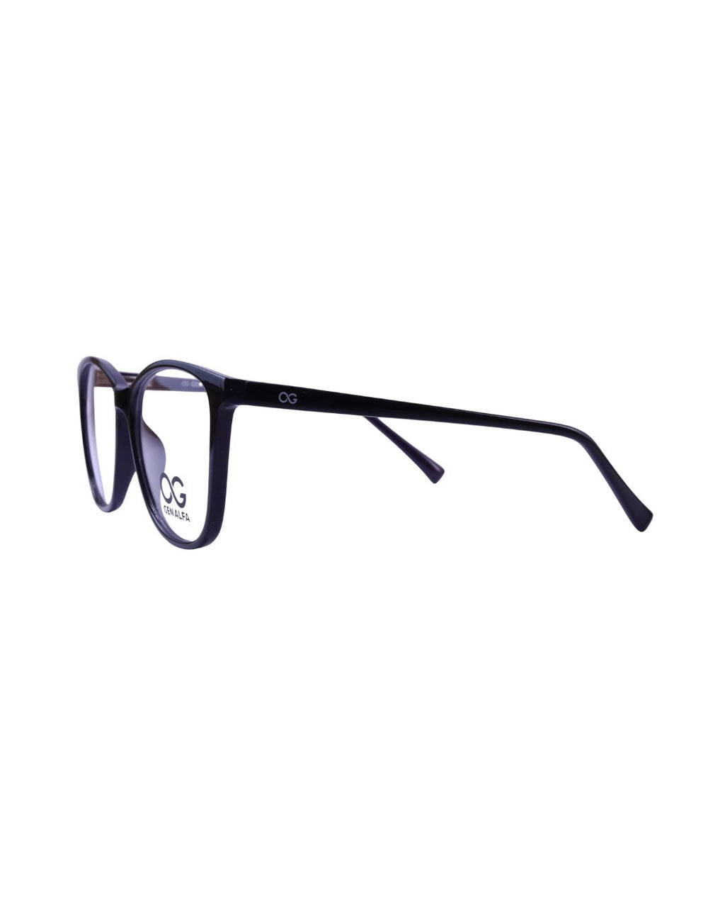 GEN ALFA VisionFlex Classic Unisex Lightweight Black Eyeglass Frame