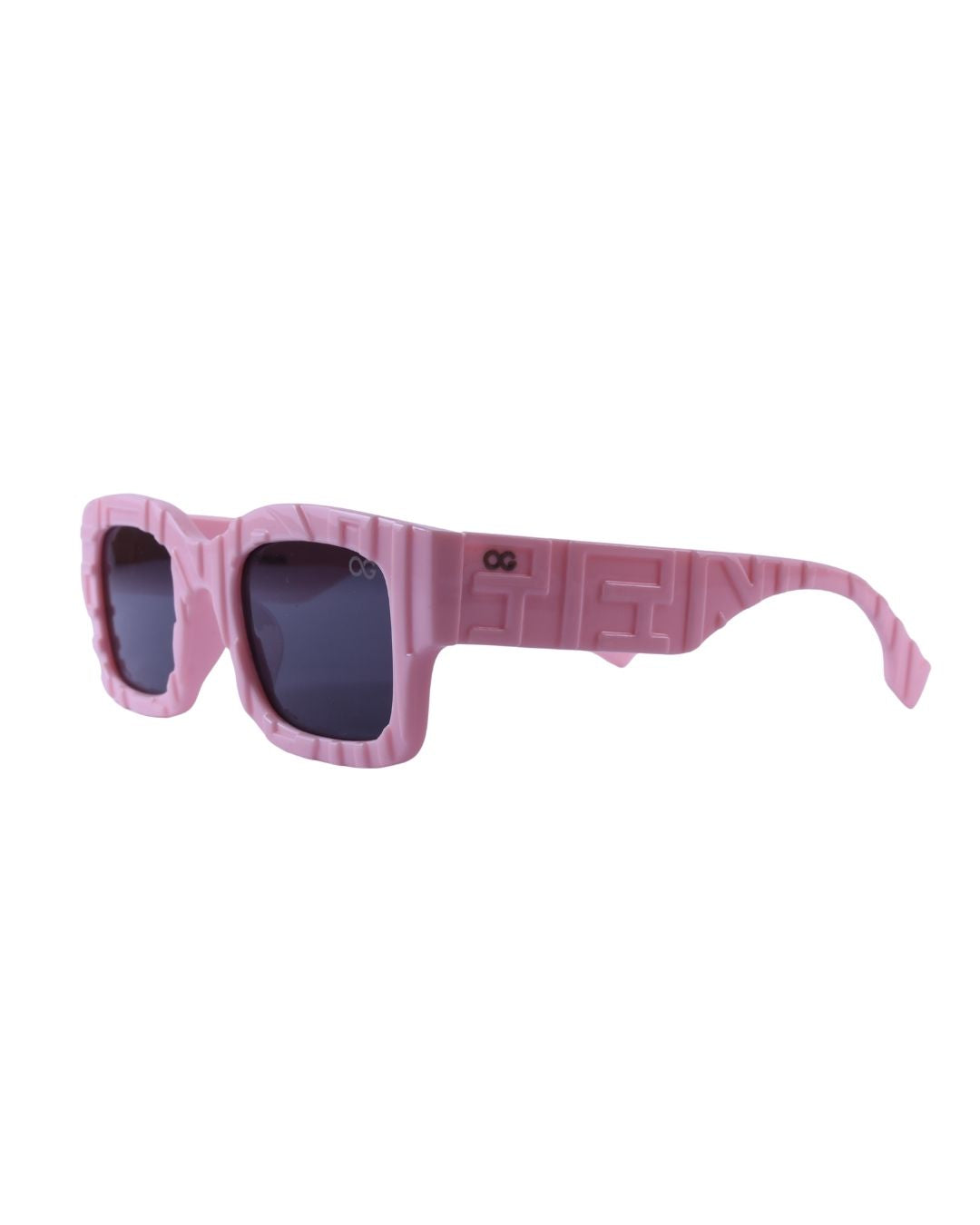 GEN ALFA FrostMaze Textured Sunglasses – UV400 Protection | Black