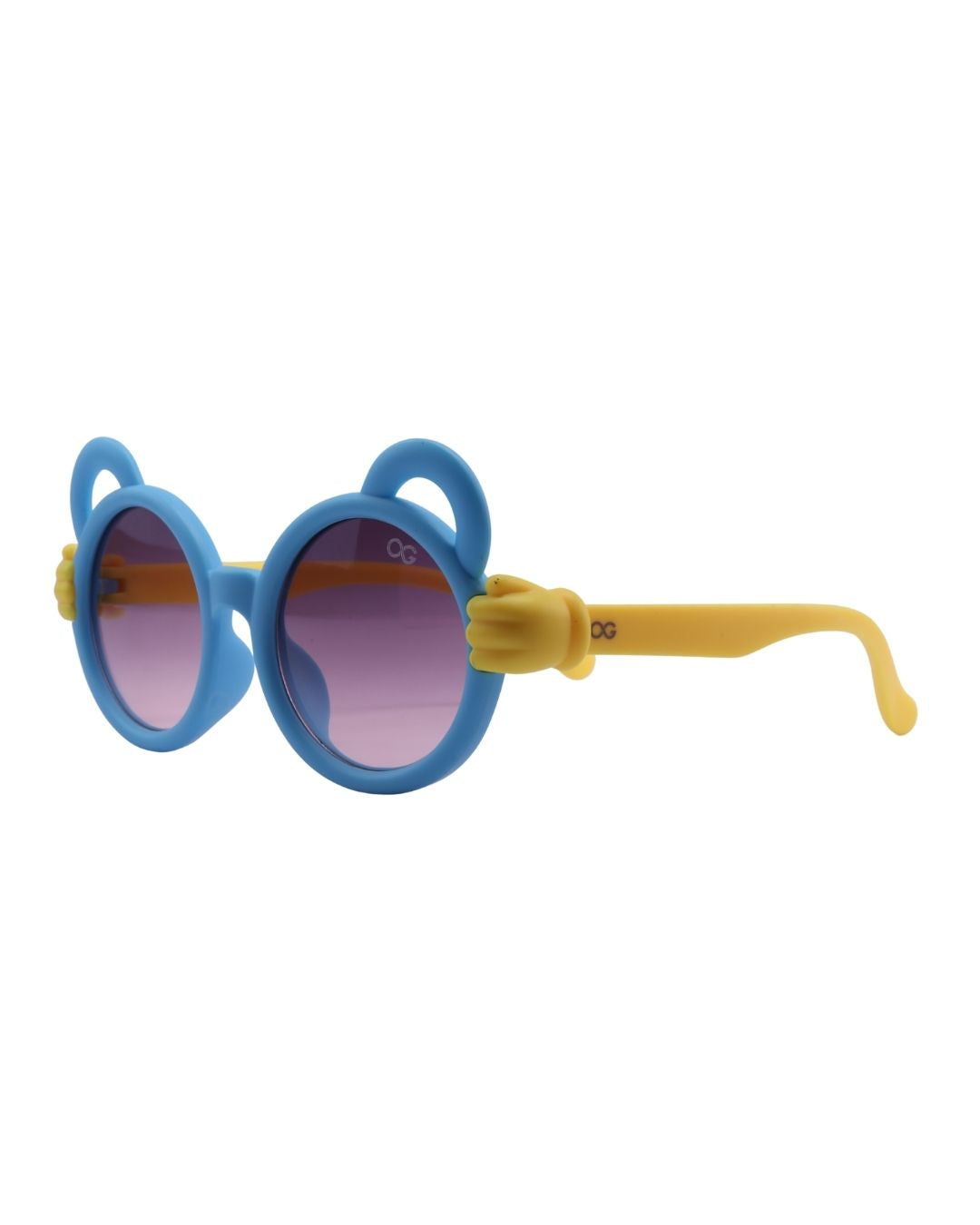 GEN ALFA Lil’ Monkey Hug Kids Sunglasses – UV400 Protected | Blue