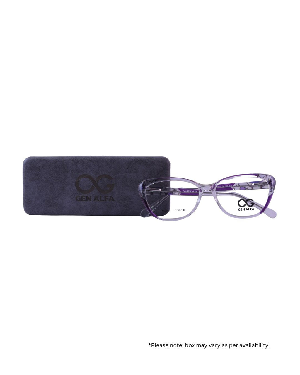 GEN ALFA Aurora Violet Women’s Cat-Eye Eyeglass Frame