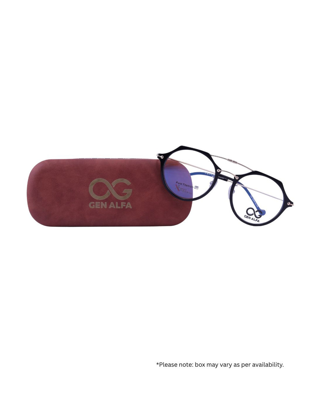 GEN ALFA HexaLite Titanium Unisex Eyeglass Frame