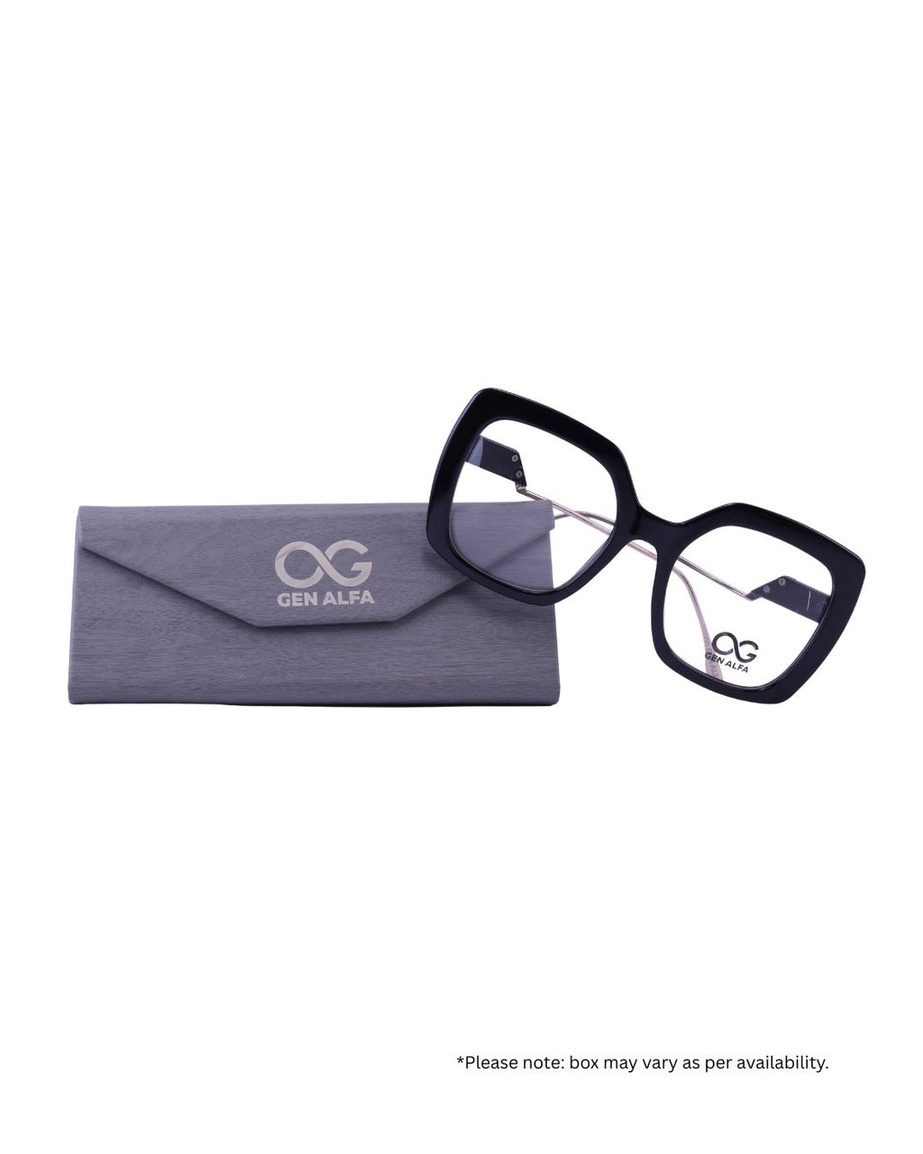 GEN ALFA MaxEdge Ultra Oversized Unisex Eyeglass Frame