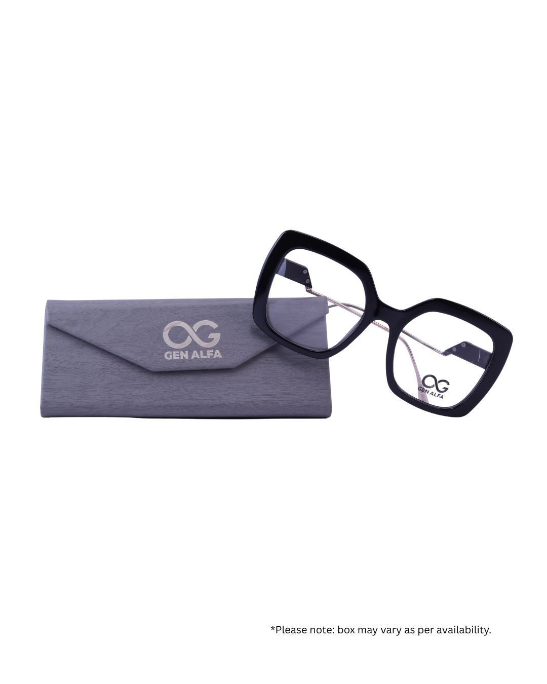 GEN ALFA MaxEdge Ultra Oversized Unisex Eyeglass Frame