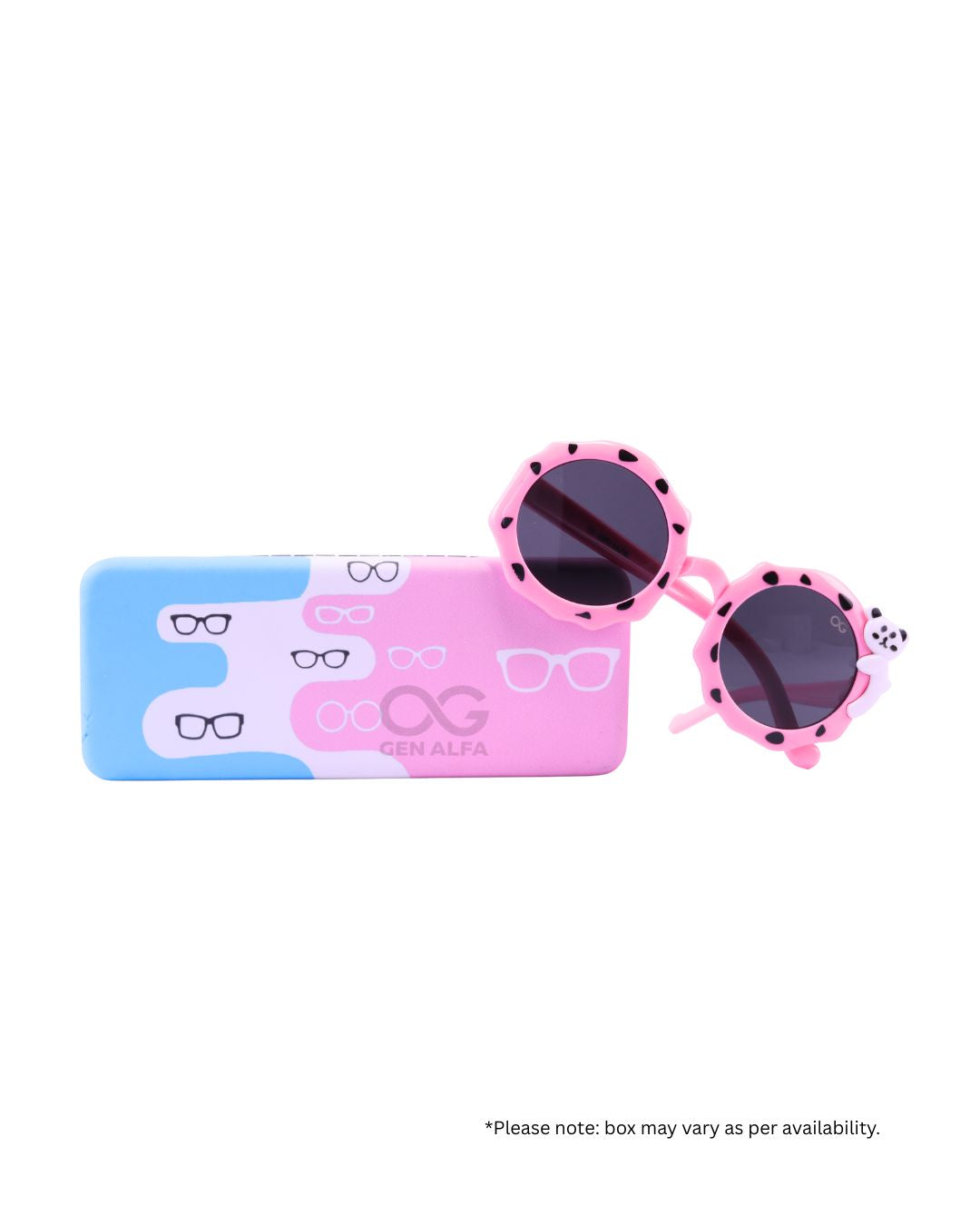 GEN ALFA Kids Sunglasses – Cute Bear Edition | UV400 Protection | Round Frame | Blue