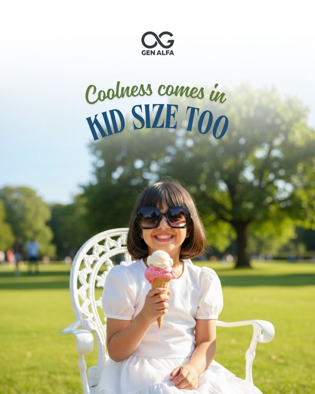 GEN ALFA Starlet Hexa Kids Sunglasses – UV400 Fashion Frame