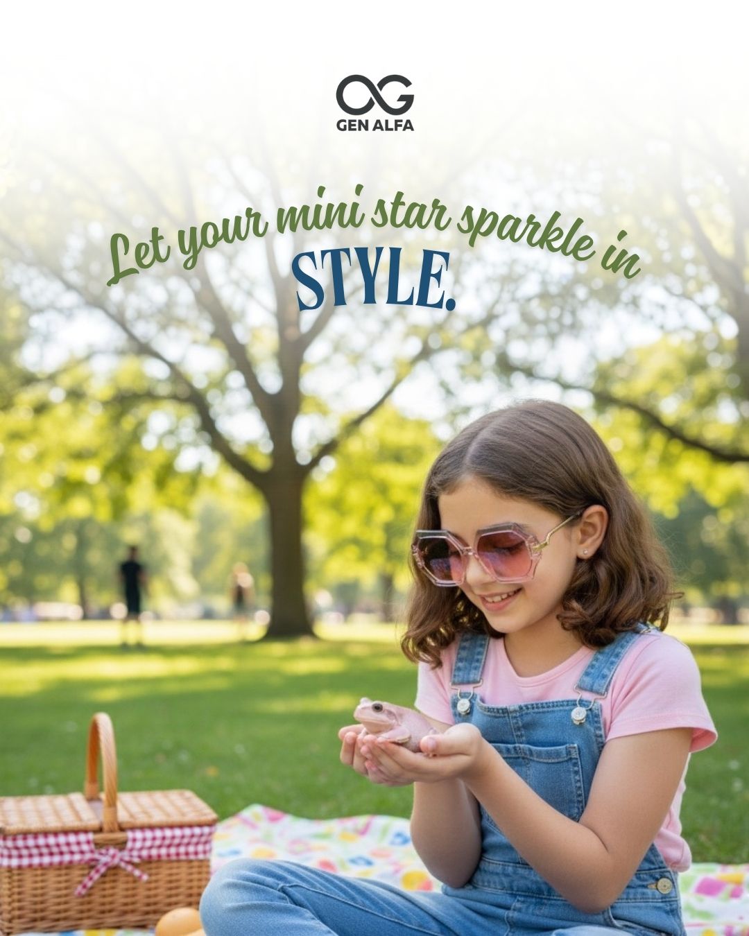 GEN ALFA Starlet Hexa Kids Sunglasses – UV400 Fashion Frame