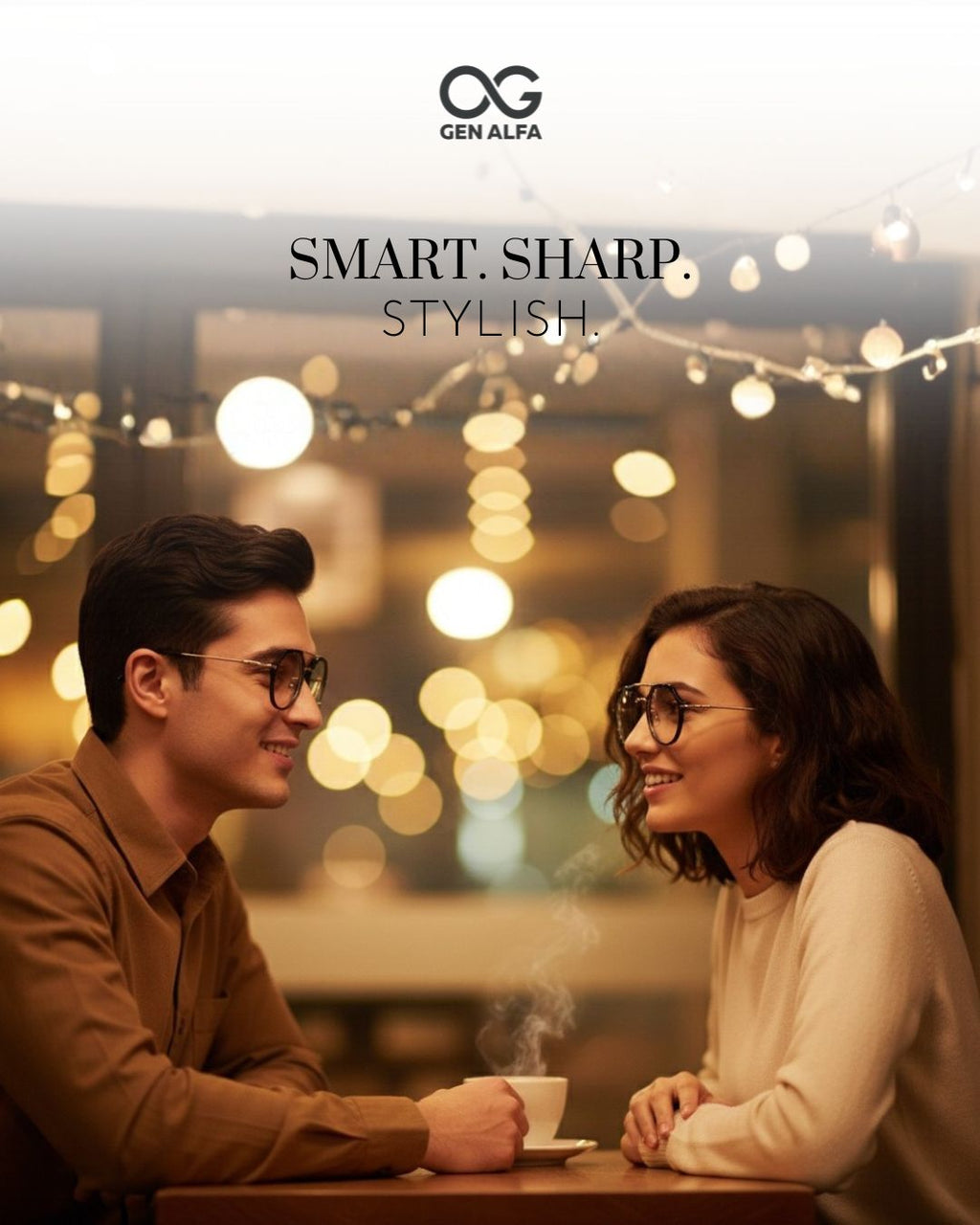 GEN ALFA HexaLite Titanium Unisex Eyeglass Frame