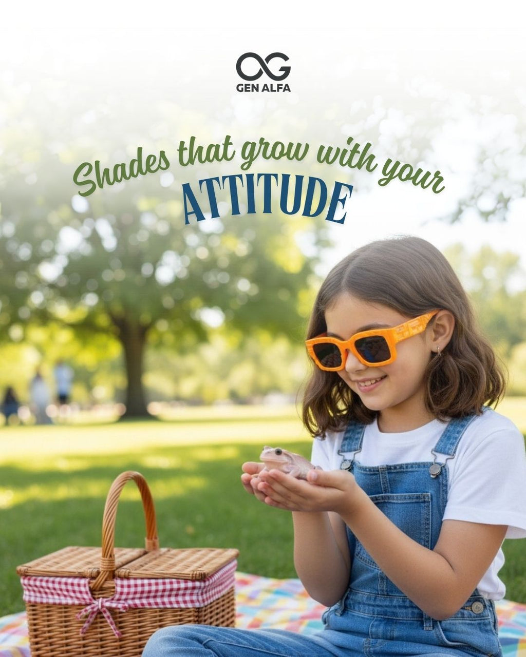 GEN ALFA FrostMaze Textured Sunglasses – UV400 Protection | Black