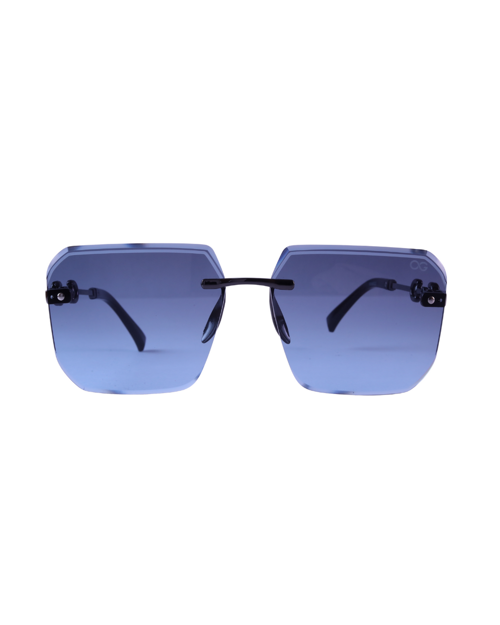 GEN ALFA Azure Diva Rimless Sunglasses for Women – Gradient Lenses