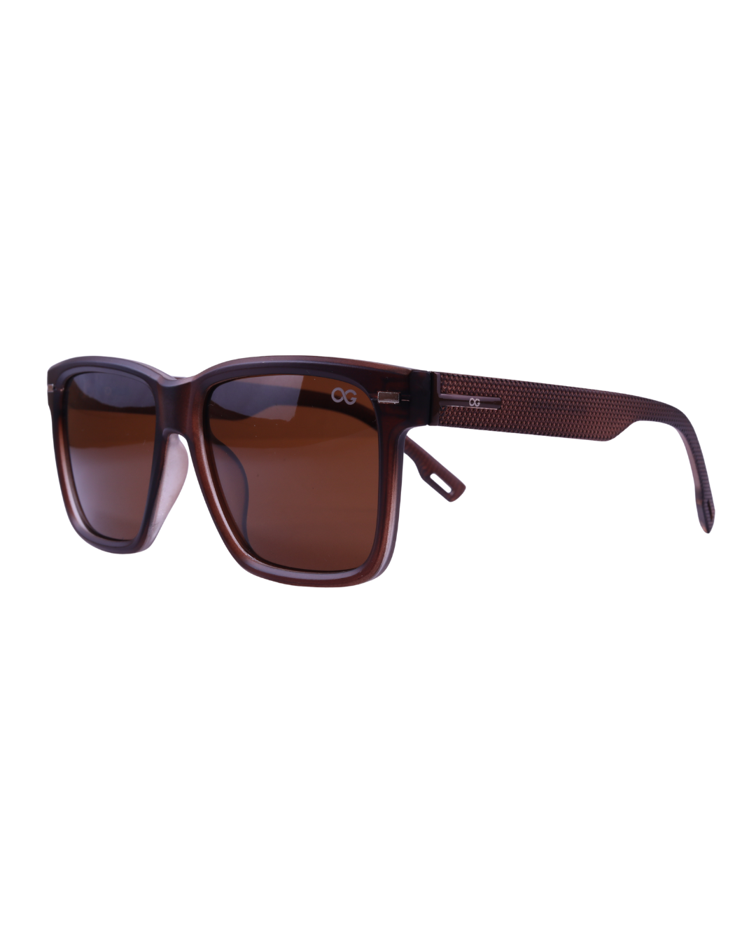 GEN ALFA Glide Matte Brown Polarized Unisex Sunglasses