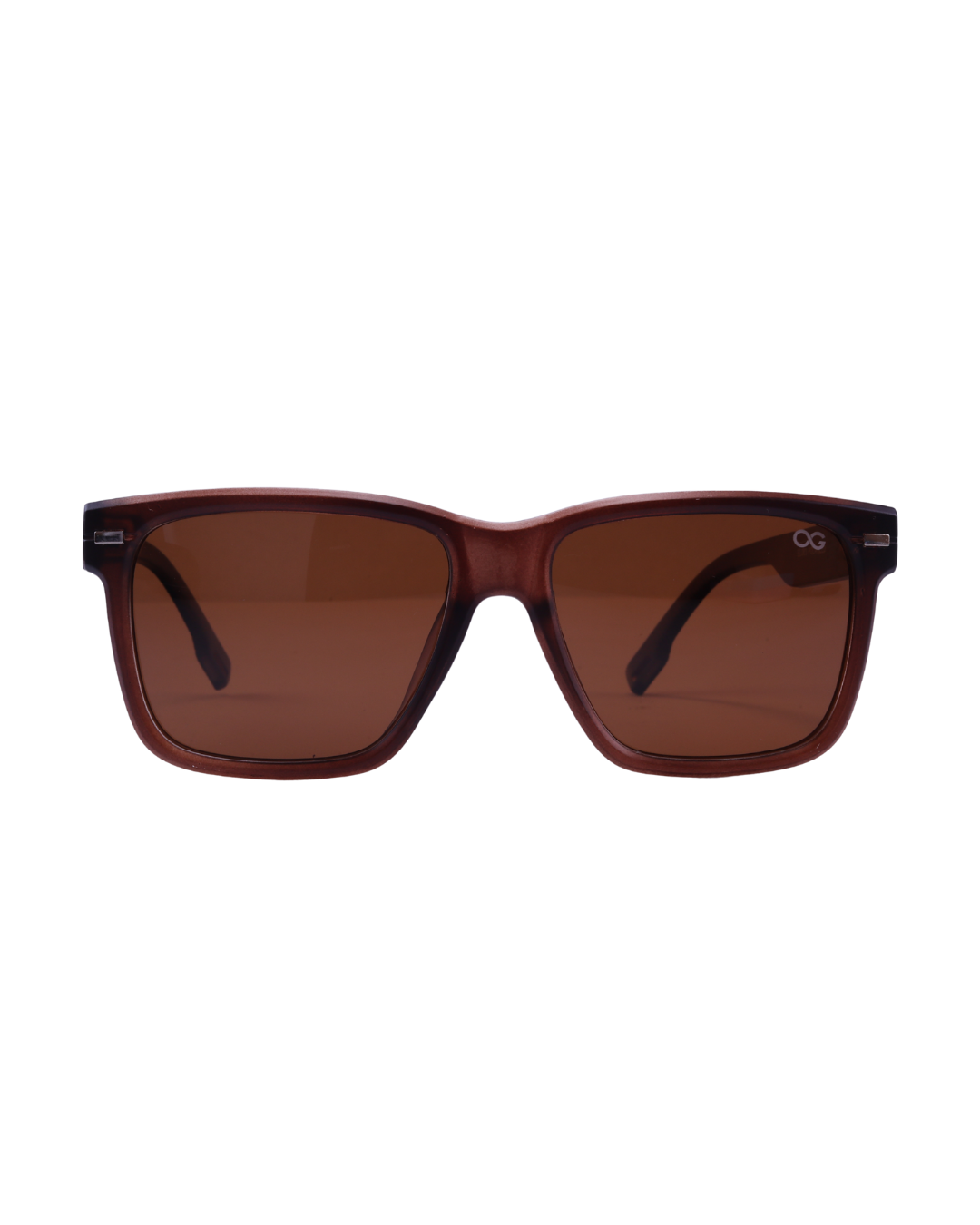 GEN ALFA Glide Matte Brown Polarized Unisex Sunglasses