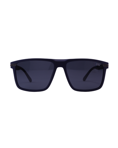 GEN ALFA AlphaDrift Polarised Sunglasses for Men – Matte Black | UV400, Lightweight, Street Style