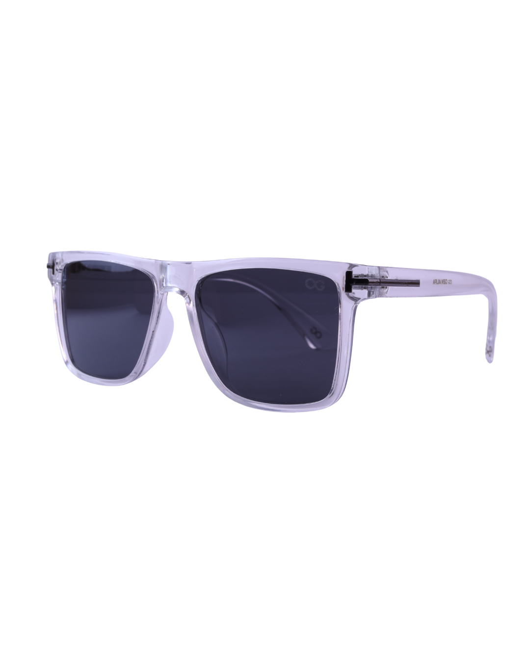 GEN ALFA IceDrift Men’s Sunglasses – Transparent Frame with Polarized UV400 Lenses
