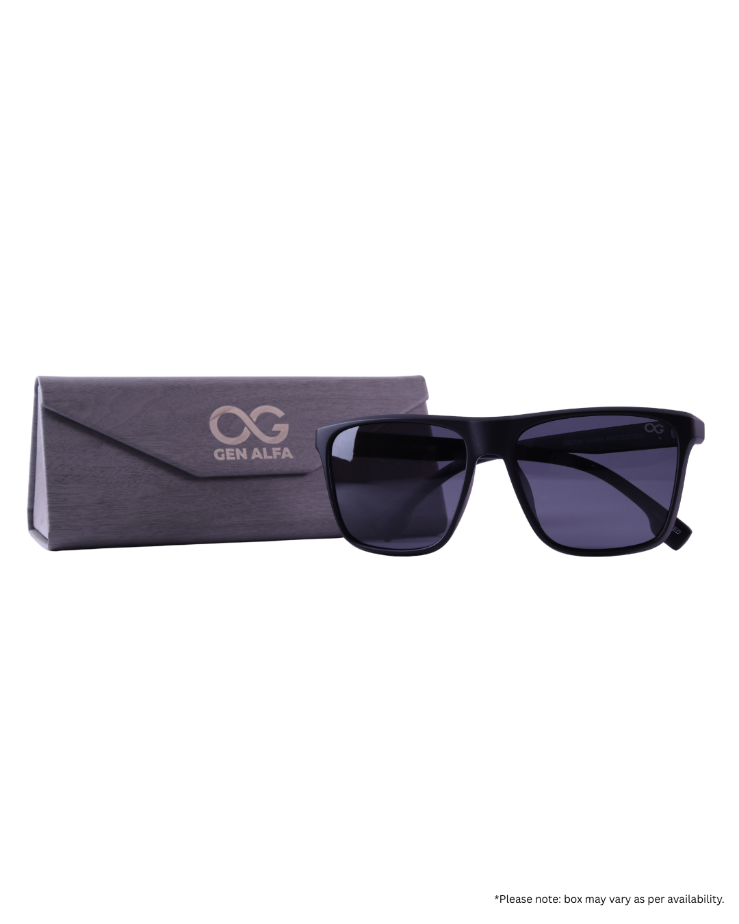 GEN ALFA Unisex Alpha Stealth Polarised Sunglasses | UV 400 Protection