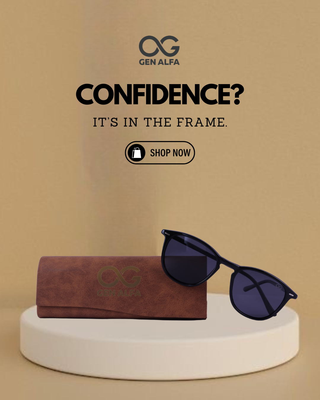 GEN ALFA Classic Women’s Tortoise Shell Sunglasses | UV400 Polarised