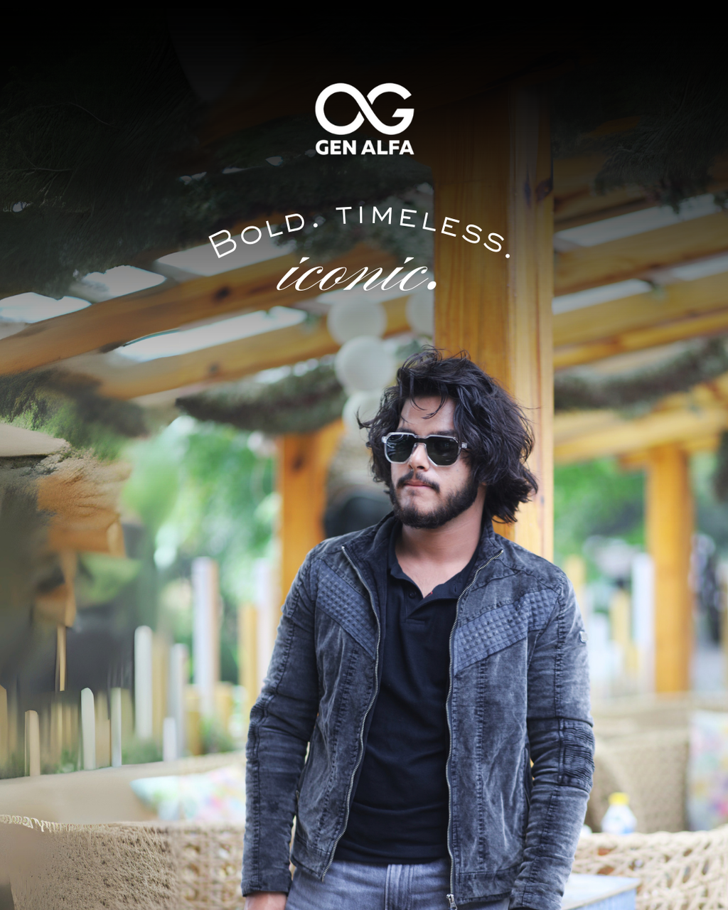 GEN ALFA Shield Sunglasses for Men | Futuristic Single-Lens Design | UV400 Protected