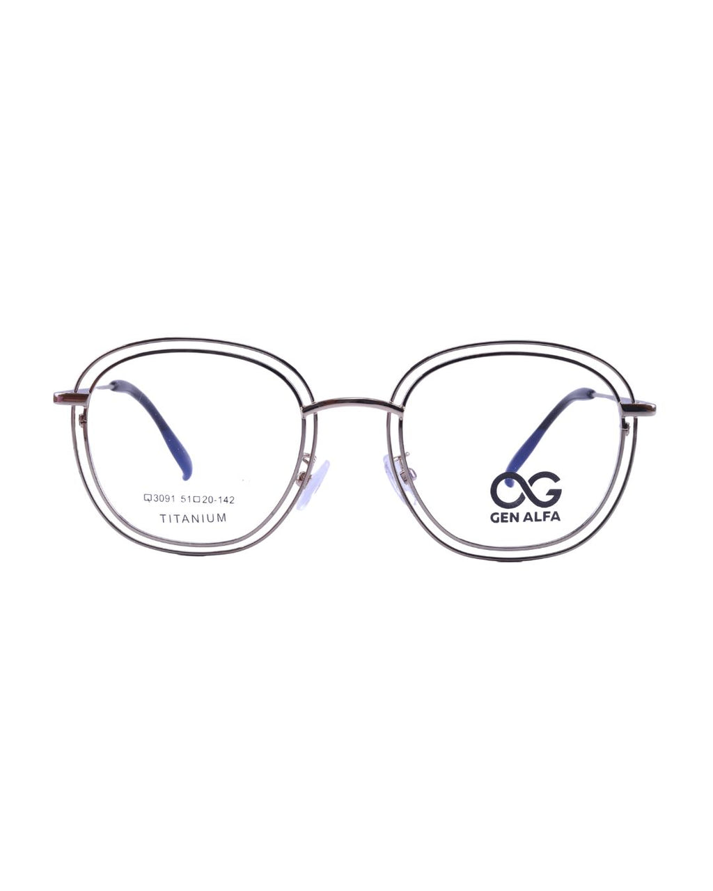GEN ALFA Aurex Duo Rim Unisex Eyeglass Frame