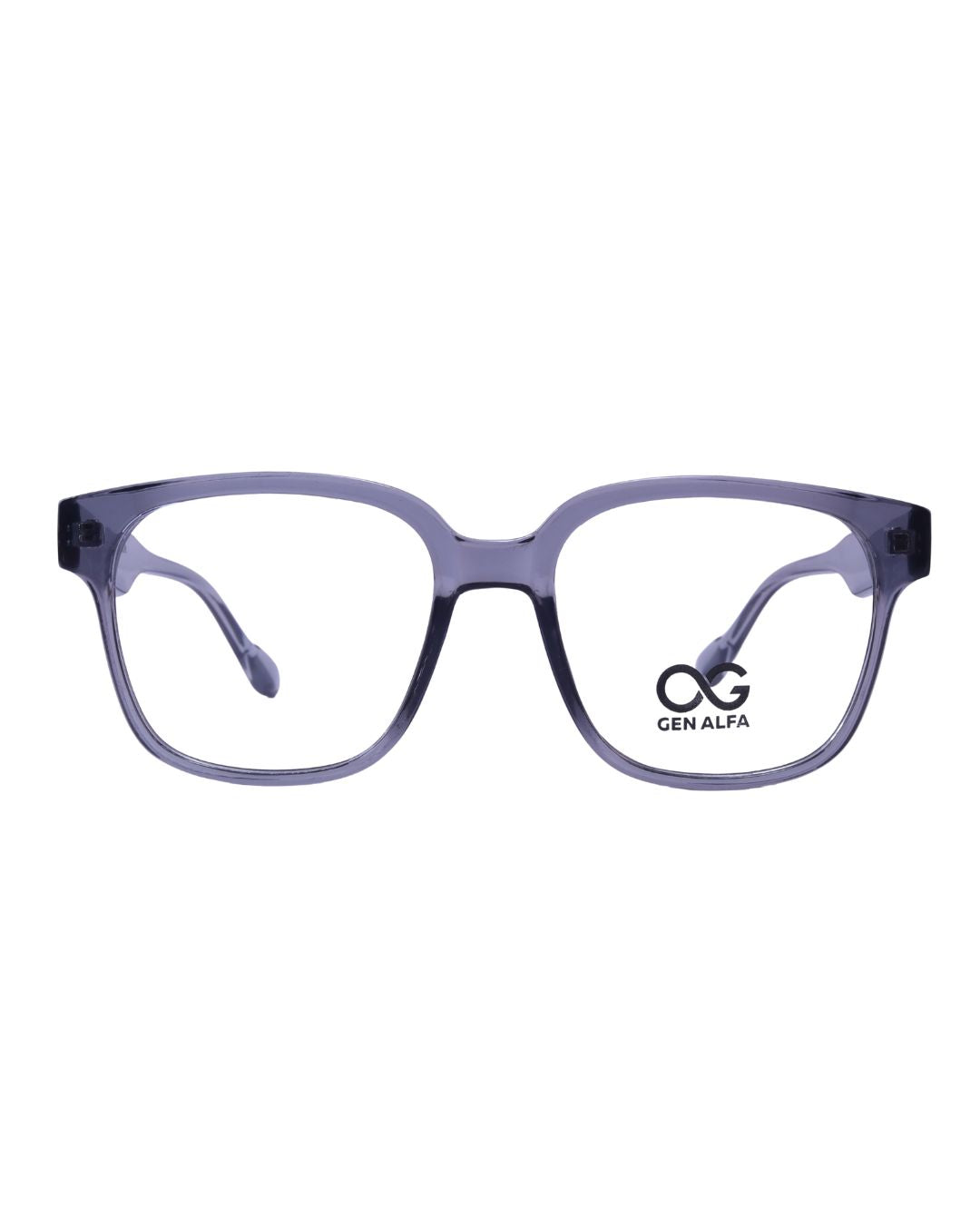 GEN ALFA SmokeFlex Core – Transparent Grey Unisex Optical Frame