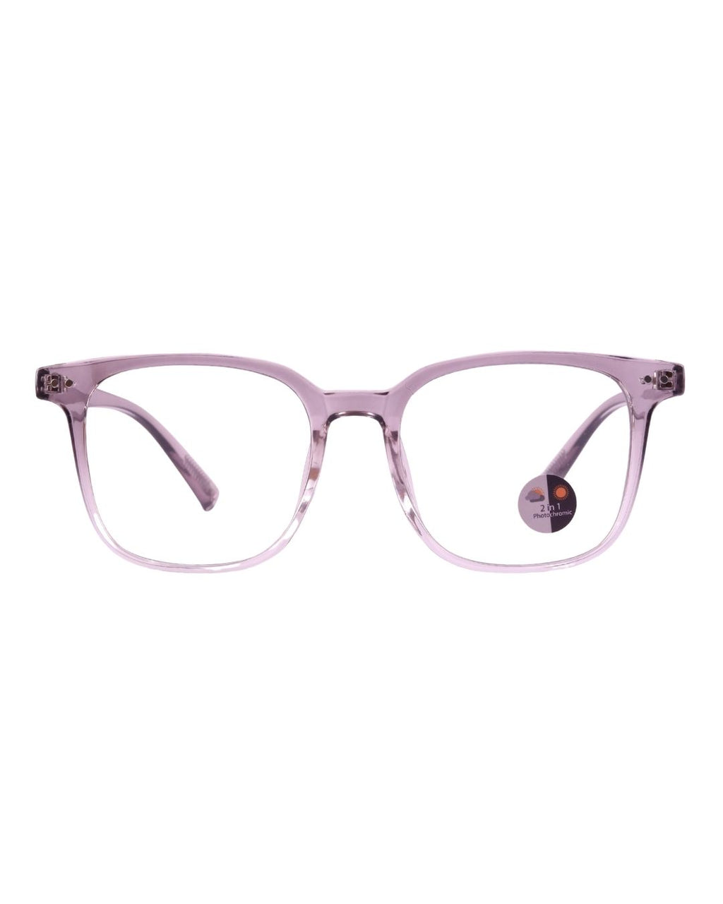 GEN ALFA AuraShift – Photochromic Unisex Optical Frame | Colour-Changing Eyeglasses | Grey & Clear