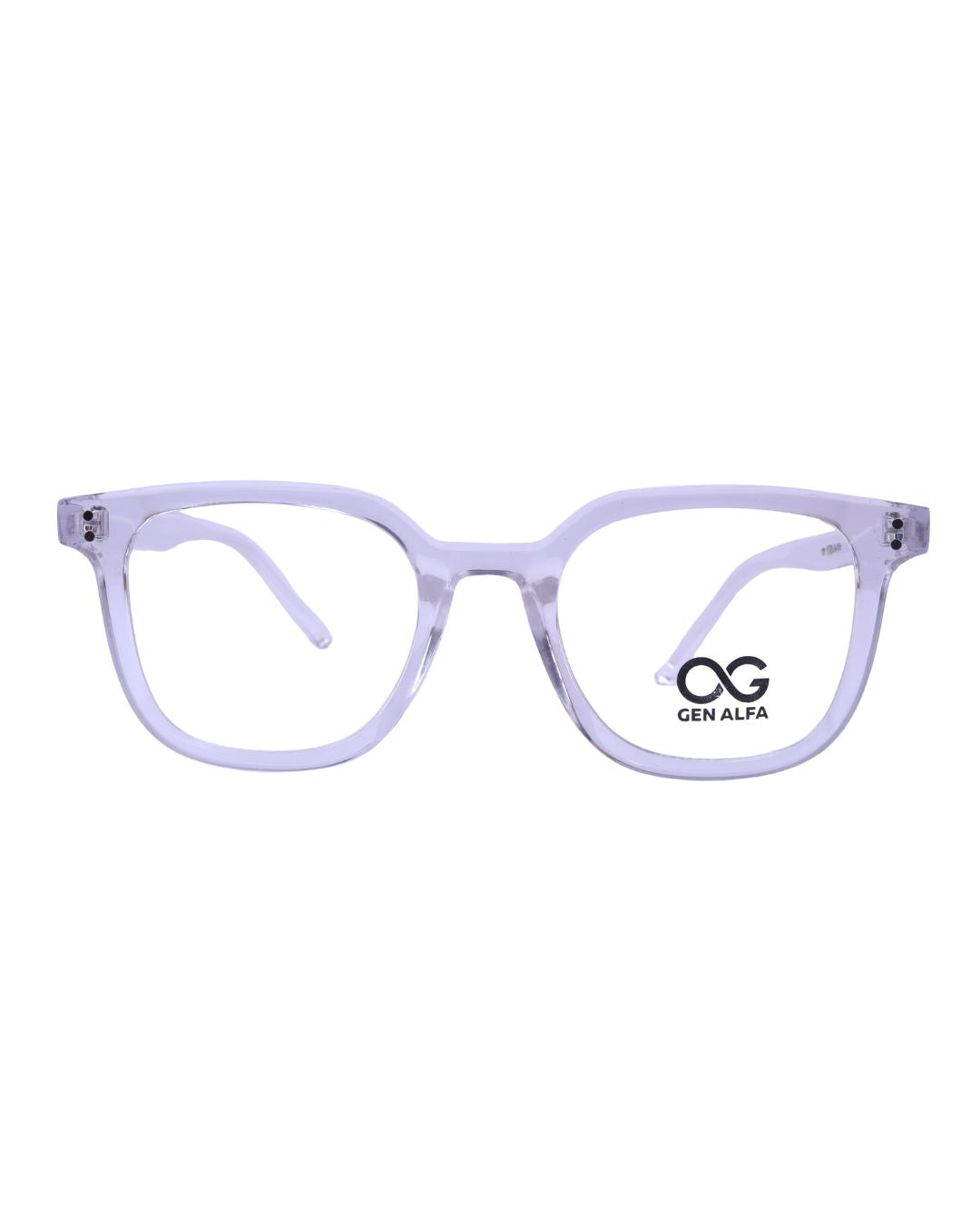 GEN ALFA ClearForm Edge – Transparent Unisex Optical Frame