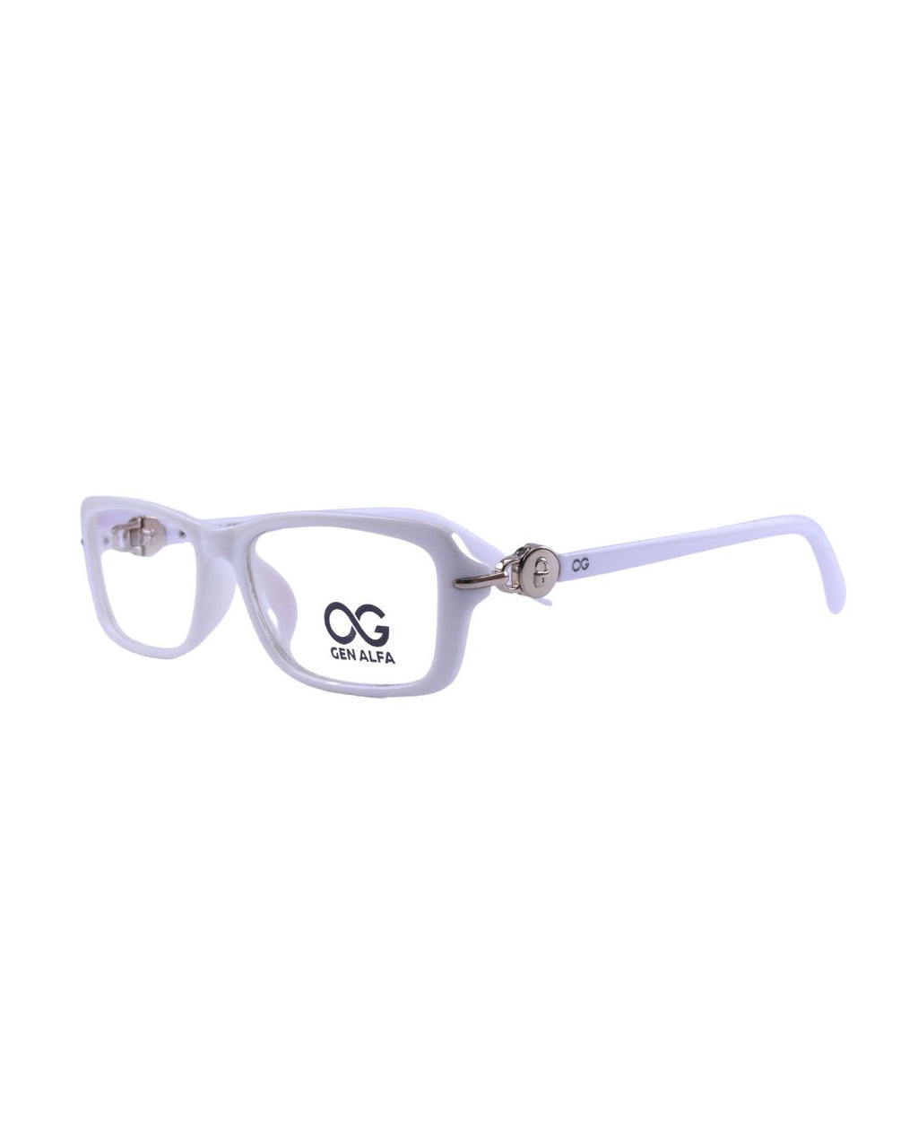 GEN ALFA Ivory Lock Chic Women’s Eyeglass Frame