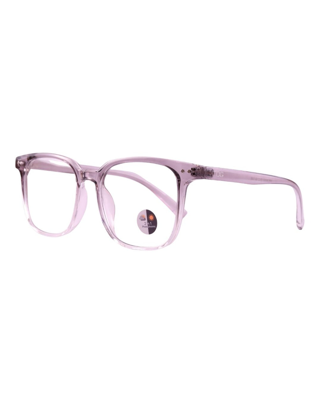 GEN ALFA AuraShift – Photochromic Unisex Optical Frame | Colour-Changing Eyeglasses | Grey & Clear