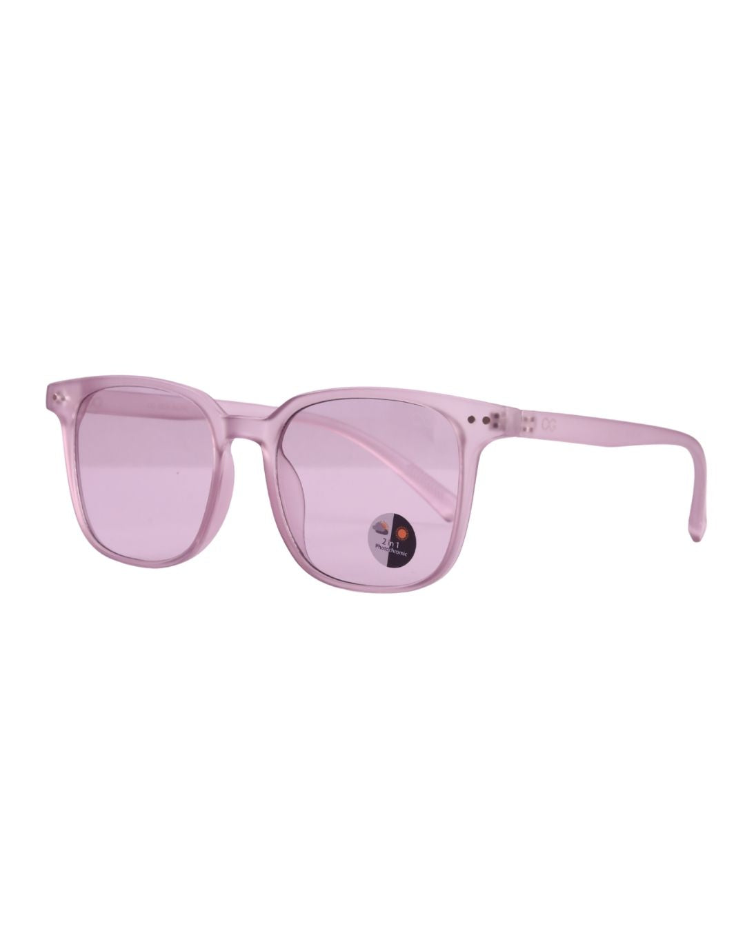 GEN ALFA AuraShift – Photochromic Unisex Optical Frame | Colour-Changing Eyeglasses | Pink