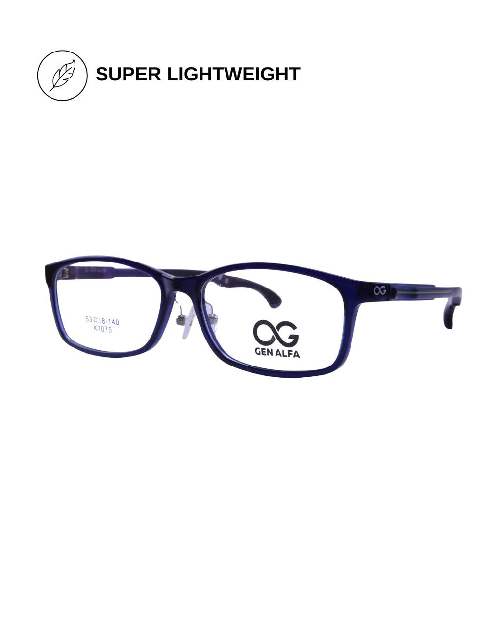 GEN ALFA FlexArc Pro – Adjustable Cable Temple Unisex Optical Frame