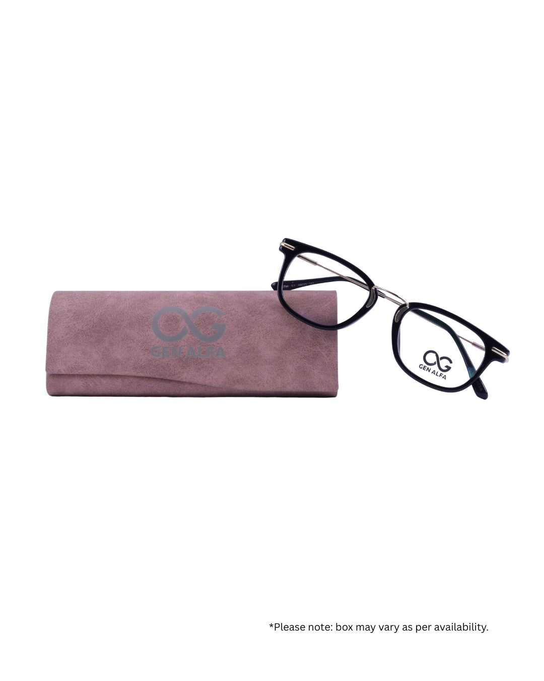 GEN ALFA Obsidian Edge Unisex Eyeglass Frame