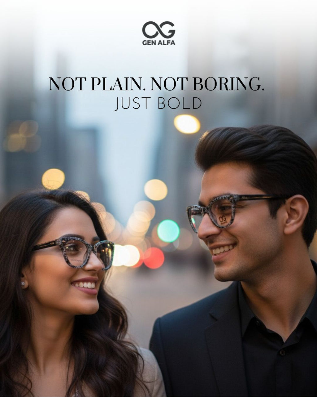 GEN ALFA MonoSplash Unisex Eyeglass Frame